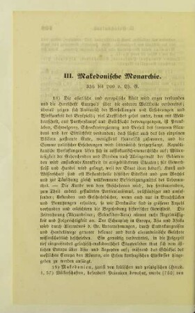III. Makedonische Monarchie
