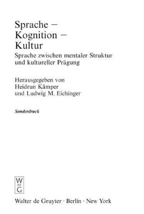 Wer zur Sprache etwas zu sagen hat : Sprachwissenschaft zwischen Natur und Kultur