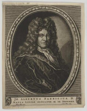 Bildnis des Jo. Albertus Fabricius