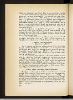 5. Ruhezeit als Eingreifdivision