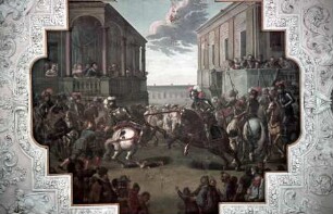 Markgraf Hermann von Vohburg stirbt bei einem verbotenen Turnier