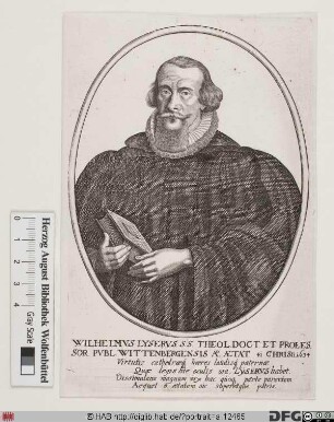 Bildnis Wilhelm Leyser (Lyserus)