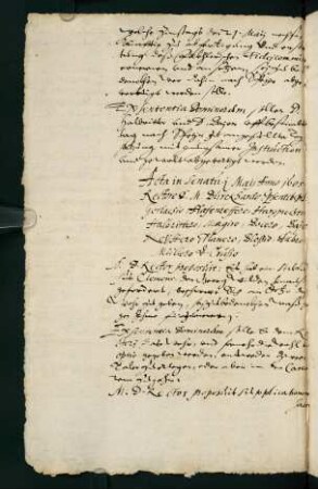 Sommersemester 1605. Rektorat Heinrich Bocer.