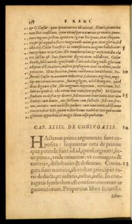 Cap. XXIII. De Coniugatis.