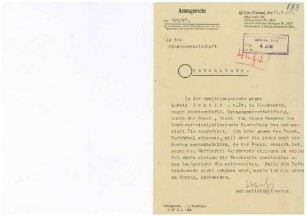 Strafakte Hagenmeyer, Erich, Polizeidirektor, Ulm, Bd.1 Qu.193-221