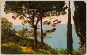 Gardasee. Motiv bei San Vigilio