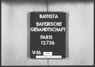 Meusbacher, Christoph, von Bamberg, Entlassung aus der Fremdenlegion und Todesschein