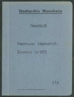 Diverse Aufsätze und Reden