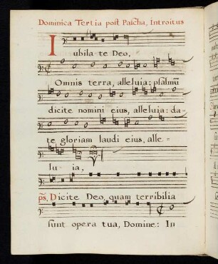 30v - 31r Jubilate Deo omnis terra