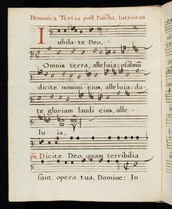 30v - 31r Jubilate Deo omnis terra