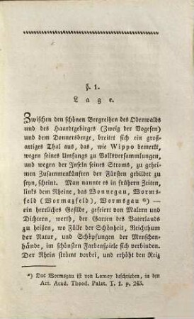 Geschichte der Stadt Worms