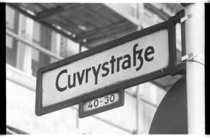 Kleinbildnegativ: Cuvrystraße, 1979