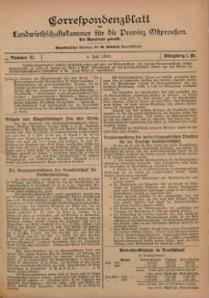 Nummer 27. 4. Juli 1900.