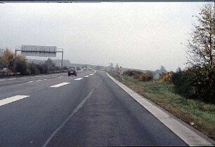 Ausfahrt aus Nebenfahrbahn (Stuttgart Richtung Nürnberg)