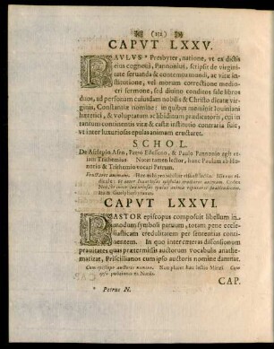 Caput LXXVI - Caput LXXX