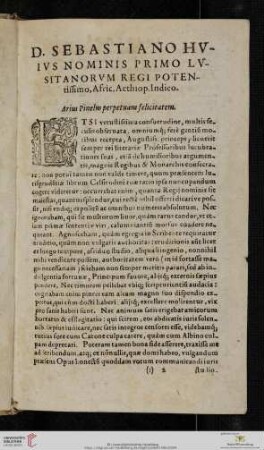 Epistola ad lectorem