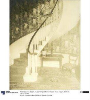 Salem, 14, Cambridge Street, P. Waters Houe, Treppe