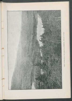 Vista panorámica del lago Kaaterskill, Estados Unidos. : [Grabado de Levytype]