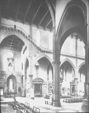 Florenz, S. Croce, Teile von Lang- und Querhaus; Arnolfo di Cambio