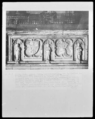 Grabmal des Grafen Gottfried IV. von Arnsberg — Schutzgitter der Liegefigur
