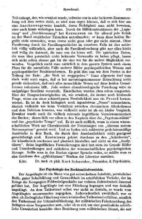 375-377, Zur Psychologie des Rechtsmittelverzichts