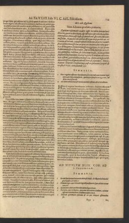 Ad Titulum XLIX. Cod. Ad L. Falcidiam.