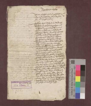 Mit Wissen und Willen von Hans Dietrich von Hohenlandenberg wird ein Anschlag der Herrschaft Ebringen, Berghausen und Talhausen aufgestellt.