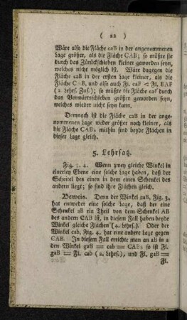 5. Lehrsatz.