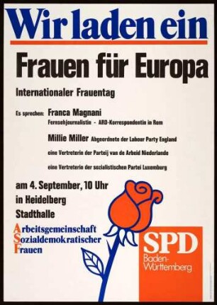 SPD, Frauentag 1976