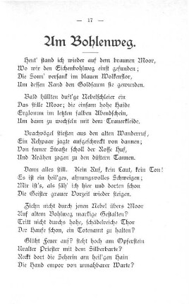 Am Bohlenweg.