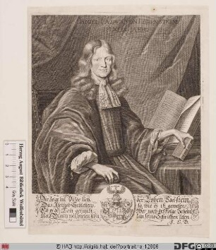 Bildnis Daniel Casper von Lohenstein