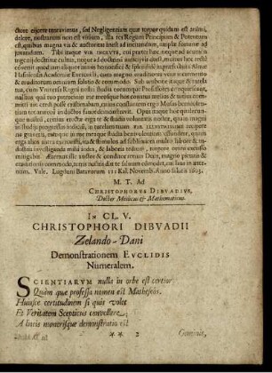 Demonstrationem Euclidis Numeralem.
