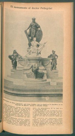 El monumento al doctor Pellegrini