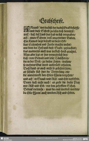 Grabschrift