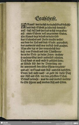 Grabschrift