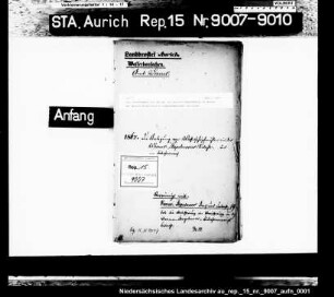 Die Genehmigung zur Anlage von Wasserschöpfmühlen im Gebiet der Weener-Stapelmoorer-Süderhammrichs- Sielacht
