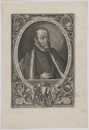 Bildnis des Marcvs Fuggervs in Kirchberg et Weissenhorn