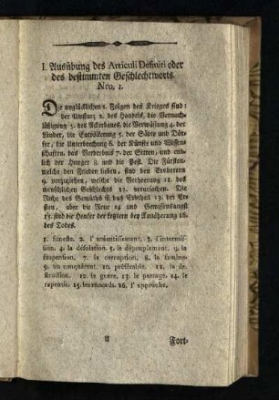 [Ausübung verschiedener Grundsätze der französischen Sprache (I - XXX) nach grammaticalischer Ordnung]
