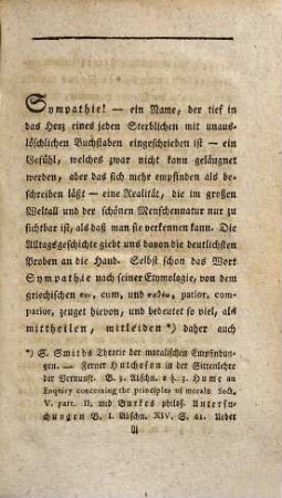 Phänomene und Sympathie in der Natur, Wunden ohne Berührung vermöge des Vitriols nach K. Digby blos sympathetisch zu heilen