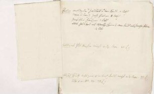 Auflistung von Schmuck mit Gewichtsangaben von Karoline Luises Hand.