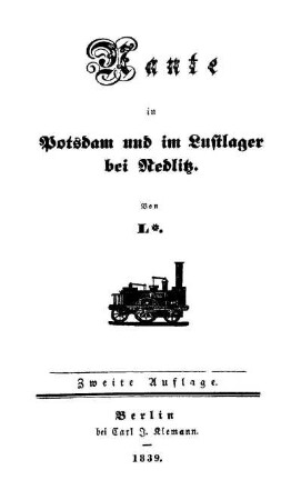 2: In Potsdam und im Lustlager bei Nedlitz