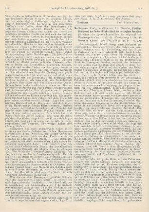 212-213 [Rezension] Moldaenke, Theodor, Christian Dreier und der synkretistische Streit im Herzogtum Preußen