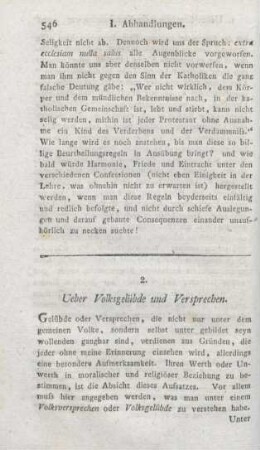 546-567 Ueber Volksgelübde und Versprechen