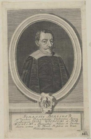 Bildnis des Johannes Bergius