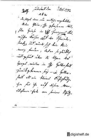 18: Brief von Wilhelm Heinse an Johann Wilhelm Ludwig Gleim