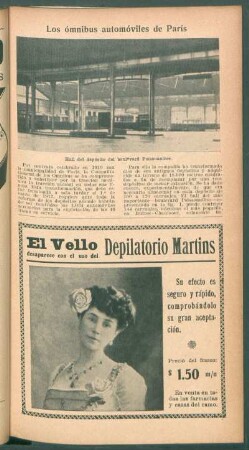 Los ómnibus automóviles de París