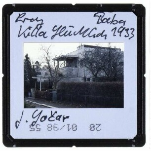 Prag, Werkbundsiedlung (Baba),Prag, Werkbundsiedlung/Baba, Haus Glücklich
