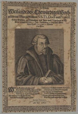 Bildnis des Georgius Müller