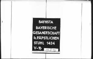 "Bayerische Staatszeitung", darin Begründung sowie die Heranziehung der bayerischen Gesandtschaften zur Mitarbeit