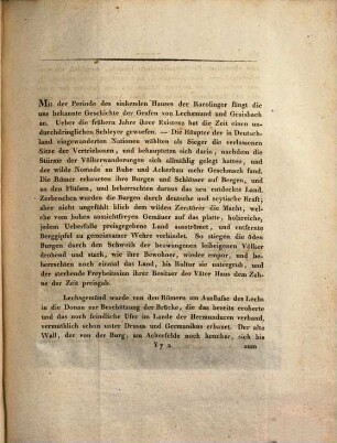 Geschichte der Grafen von Lechsmund und Graisbach